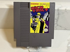 Dick Tracy - 1990 NES Nintendo Entertainment System - Cart Only - TESTED!
