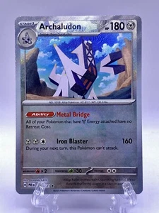 Archaludon *MASTER BALL* Rare 070/131 - SV: Prismatic Evolutions - Pokemon TCG - Picture 1 of 3