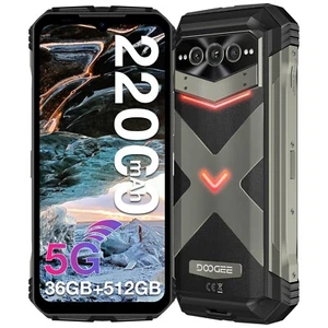 DOOGEE VMAX PLUS Android 14 Smartphone 36GB+512GB 200MP Handy 5G Ohne Vertrag - Zdjęcie 1 z 8