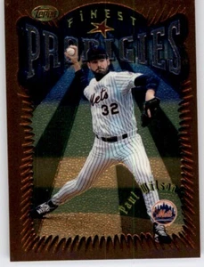 1996 Finest Prodigies Paul Wilson Rookie RC Insert MLB PWE Mets #245 - Picture 1 of 2