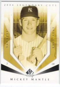 MICKEY MANTLE HOF 2004 Upper Deck SP Legendary Cuts Card #79 NM-MT Condition - Picture 1 of 2