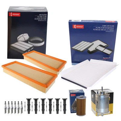 Denso Tune Up Kit NGK 6 Spark Plugs & Boot Kit for C209 CLK350 W203 C280 C350 V6 - Image 1 of 2