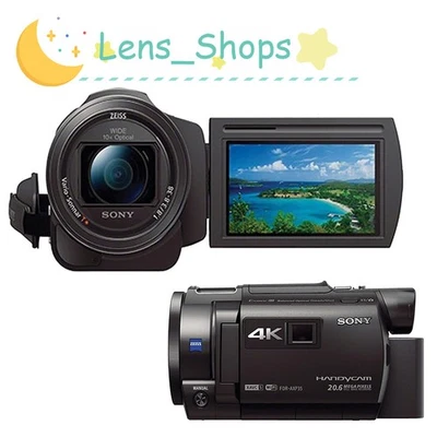 SONY FDR-AXP35 4K Video Cam Handycamer 10x Optical Zoom Live Streaming Black - Image 1 of 4