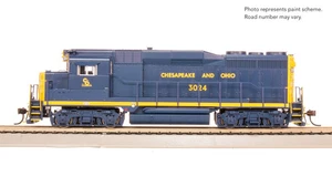 BLI HO 9153 EMD GP30 Low Nose Stealth, Chesapeake & Ohio #3034 (Standard DC) - Picture 1 of 6
