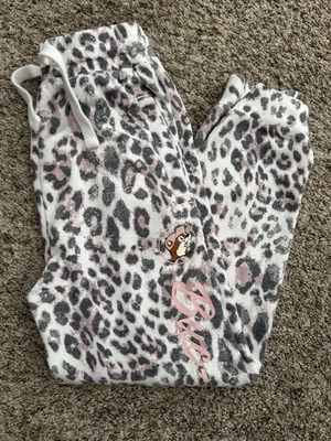Pantalones deportivos de leopardo Bucees para niñas y jóvenes talla pequeña YS Foto 1 de 4