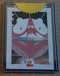Lost in Space Archives Series 2 Officer 0-3 Andrew Garcia Sketch Card - Picture 1 of 2
