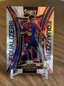 Lamine Yamal 2024 2024-25 Panini Select FIFA #17 Equalizers Silver Prizm - Picture 1 of 2