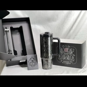 Stanley Halloween Quencher H2.0 FlowState Tumbler 40oz tödlicher Damast - Bild 1 von 6