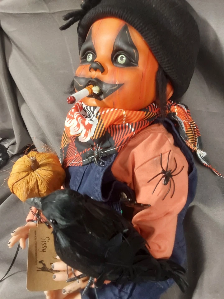 Sinisterly Sissy's 'Chester ' Undead, Spooky, Creepy, Haunting, Halloween, 21" - Image 1 of 4