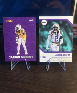 Jardin Gilbert 2025 Onit Athlete LSU Tigers Football Teal Holo/purple Invest - Bild 1 von 5