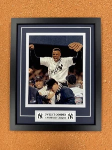 Dwight Doc Gooden Signed 8x10 Photo Jsa Auto Custom Framed New York Yankees  - Picture 1 of 4