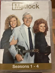 MATLOCK: Complete Seasons 1-4 TV Series (1 2 3 4) Andy Griffith Like NEW DVD - Picture 1 of 2