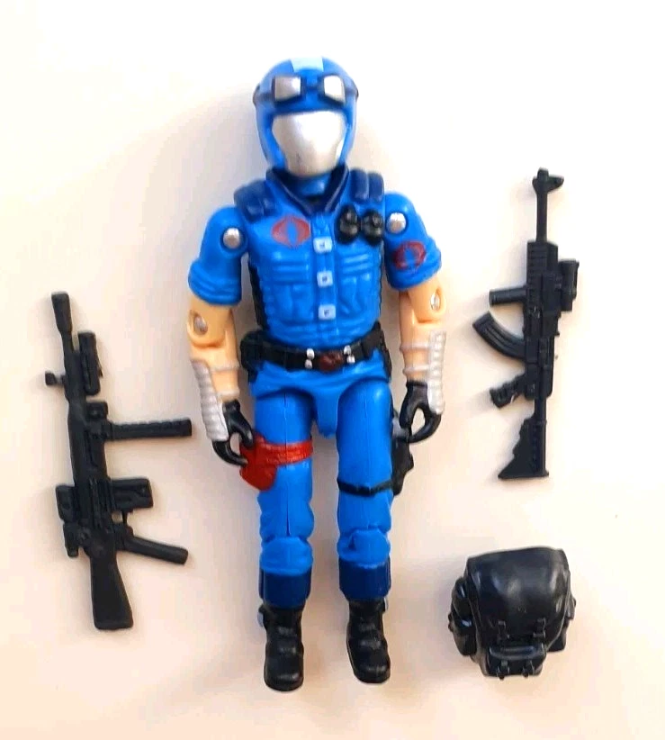 GI Joe Black Major PIT COBRA VIPER Custom Figure Complete O-ring 3.75 1986 Style - Image 1 of 4