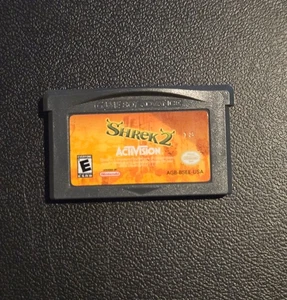 Cartucho suelto gris Shrek 2 Game Boy Advance GBA Activision AGB-BSEE-USA - Imagen 1 de 2