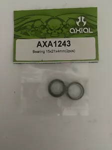AXIAL RACING RC AXA1243 Bearing 15x21x4mm (2pcs) NEW - Picture 1 of 1
