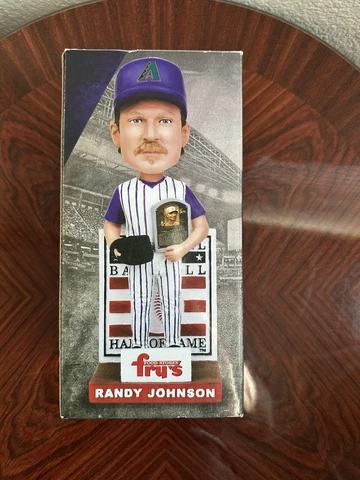 Arizona Diamondbacks Randy Johnson Hall of Fame Bobblehead 2015 SGA (N.I.B.) Cover