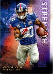 2015 Topps Valor Strength Football Card #105 Victor Cruz Giants 