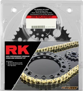 RK Chain and Sprocket Kit - Replacement - Natural - Suzuki GSX-R750 '06-'10 - Picture 1 of 1