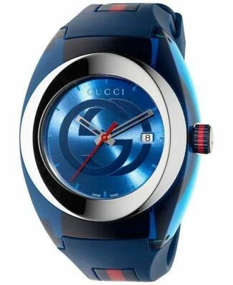 Nuevo Reloj Gucci YA137104 Sync XXL AZUL Foto 1 de 3