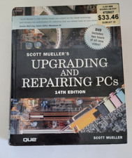 Upgrading and Repairing PCs by Mueller Scott 14th Edition Includes DVD Hardcover
