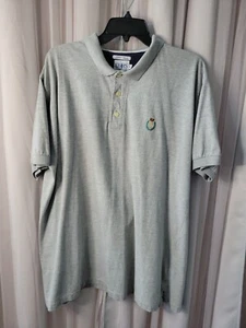 Vintage Chaps Ralph Lauren Mens XL Gray Polo Shirt - Picture 1 of 6
