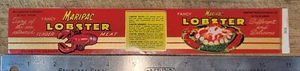 ADVERTISING Label Can Maripac Lobster Pictou Nova Scotia Canada - Picture 1 of 3