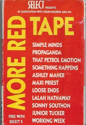 SELECT MORE RED TAPE SIMPLE MINDS PROPAGANDA MAXI PRIEST PETROL PROMO CASSETTE - Image 1 of 4