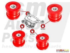 BMW 3 E46, M3 E46 set boccole supporto asse posteriore sospensione - Foto 1 di 8