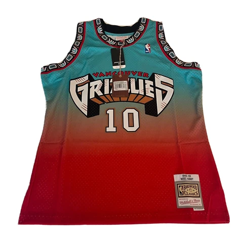Mitchell & Ness Mike Bibby Vancouver Grizzlies Swingman Jersey Men’s Size L NEW Cover