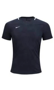 Nike Dry Hybrid Youth Unisex Medium Comfort Fit Lightweight Soccer Navy Jersey - Picture 1 of 3