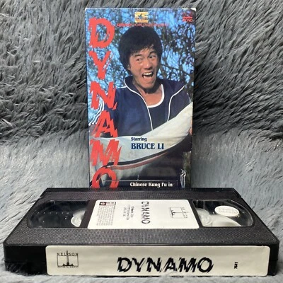 Bruce Li Dynamo VHS 1978 Embassy Video Eternal Films Kung Fu Fighting Movie Rare - Image 1 of 4