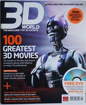 Vintage 3D World Magazine - February 2008 - Computer Graphics - Image 1 of 2