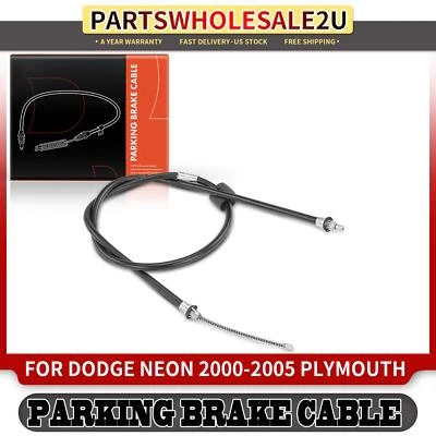 Cabo de freio de estacionamento traseiro esquerdo/direito para Dodge Neon 2000-2005 Plymouth 2000-2001 - Imagem 1 de 4
