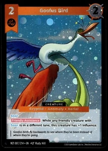 Goofus Bird 007/214 Creature MZ1 Holo Rare Metazoo 2025 GQL - Picture 1 of 2