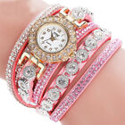 Women Fashion Casual Analog Quartz Watch Women Rhinestone Bracelet Watches