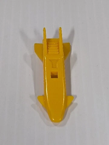 Vintage MASK Slingshot Missile Bomb Accessory Replacement Yellow Kenner Cover