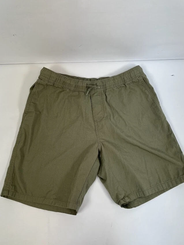 Pantalones Cortos H&M Calce Regular Para Hombre Verdes Cintura Elástica Talla S Pequeños Foto 1 de 4