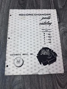 AMI Record Changer Model 900 - 960 Jukebox Parts Catalog Manual Rip - Picture 1 of 5