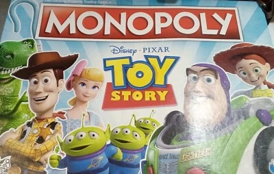 Hasbro Monopoly Toy Story Board Game - E5065 EUC Complete - Image 1 of 4