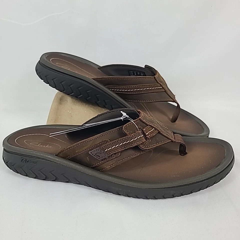 Clarks Wesley Sun Men's Sandal 8 D(M) US - Beeswax