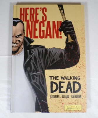 The Walking Dead Here's Negan! Graphic Novel Hardcover Comic Book [Rated M] - Image 1 of 4