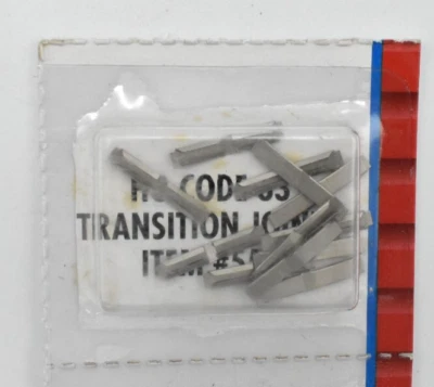 Atlas #551 HO Code 80 to Code 100 Transition Rail Joiner - Pack of 12 - Sealed - Image 1 of 3
