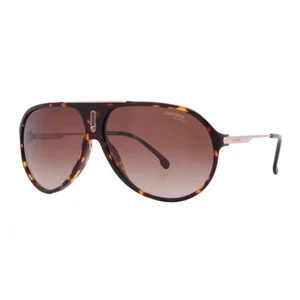 CARRERA HOT65 0086 HA Dark Havana/Brown Gradient 64-11-135 Sunglasses New Aut... - Picture 1 of 2