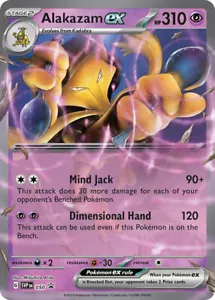 Pokemon TCG GCC Alakazam ex SVP 050 English EXC/NM Scarlet & Violet Promo REG - Imagen 1 de 1