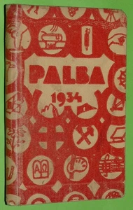 AGENDA POCHE PALBA 1934 SCOUT SCOUTISME CHEF ECLAIREUR PATROUILLES JAMBOREE - Imagen 1 de 7