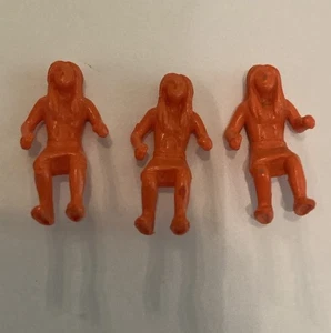 Vintage Primal Rage human figure 1996 Playmates (set of 3) Nice Shape - Picture 1 of 2