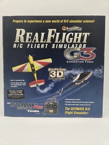 Great Planes Real Flight R/C Flight Simulator G3 Controller & Software w/Add Ons - Picture 1 of 17