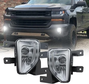LED Nebelscheinwerfer Montage kompatibel mit 2016 2017 2018 Chevy Silverado 1500 m... - Bild 1 von 7