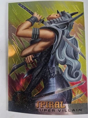 1995 Fleer Ultra X-Men All-Chromium Spiral #77 Marvel --- We Combine Shipping  - Image 1 of 2