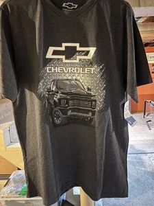 New, never worn Chevy Silverado large black t-shirt - Picture 1 of 2